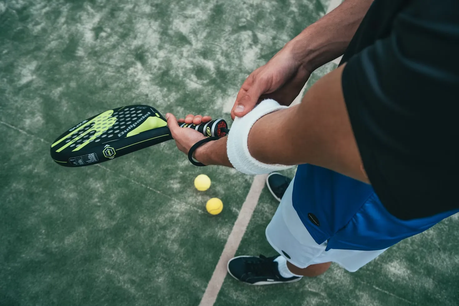 Cancha de padel del club